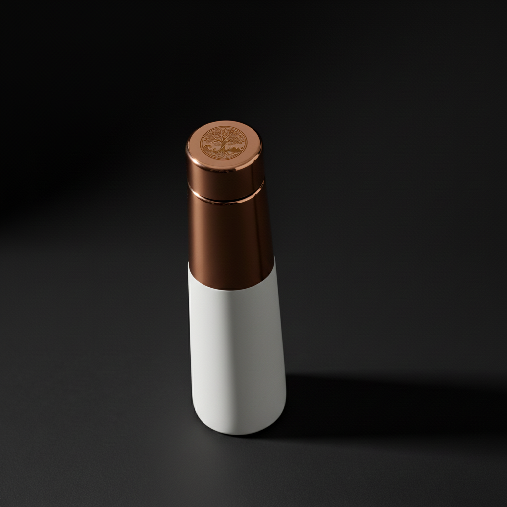 White Copper Bottle