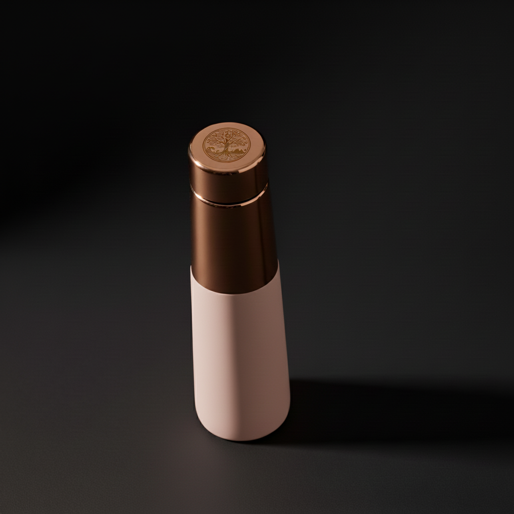 Pink Copper Bottle